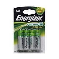 Energizer Battery NiMH Rechargeable AA 1300mAh 1.2V 4pk