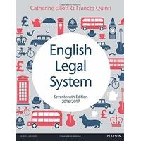 english legal system 2016 17