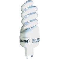 Energy-saving bulb 92 mm LightMe 230 V G9 9 W Warm white EEC: A Spiral shape Content 1 pc(s)