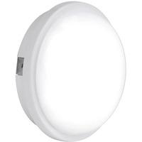 enlite 15w ip65 polycarbonate round led bulkhead white