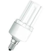 Energy-saving bulb OSRAM 230 V E14 8 W = 40 W Warm white EEC: A Tube shape Content 1 pc(s)