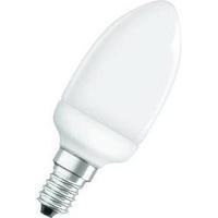 Energy-saving bulb OSRAM 230 V E14 6 W = 25 W Warm white EEC: A Candle shape Content 1 pc(s)