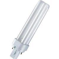 energy saving bulb 153 mm osram g24d 2 18 w 85 w warm white eec b tube ...