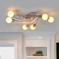 Enchanting Seloma LED ceiling lamp, 6-bulb