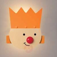 Enchanting orange King\'s Child wall light