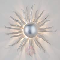 enchanting wall lamp sonne silber 70 cm