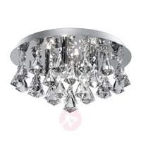 enchanting hanna ceiling light 35 cm chrome