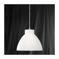 Encino Single Satin Silver Pendant Light