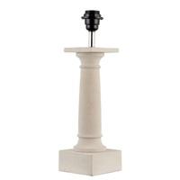 Endon 69810 Pompey Table Lamp In Polished Sandstone - Base Only