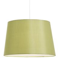 Endon CORDELIA-12GR Small Green Tapered Faux Silk Shade