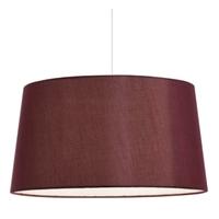 Endon CORDELIA-16AU Large Aubergine Tapered Faux Silk Shade