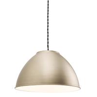 endon 61329 dench non electric ceiling pendant light in matt nickel fi ...