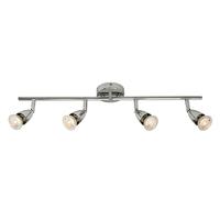 endon 60991 amalfi polished chrome four bar spotlight