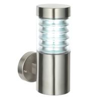 Endon 49909 Equinox Stainless Steel Outdoor Wall Light IP44