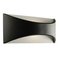 Endon 61865 Vulcan Outdoor Large Wall Light in Black Paint