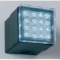 Endon EL-40038-BLU Large Blue Square LED Recess Wall Light