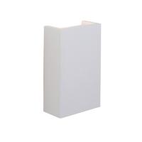 Endon 61635 Mornington White Plaster Wall Light