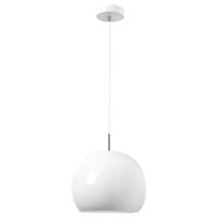 Endon ALZIRA-WH Contemporary Metal Pendant Ceiling Light In White