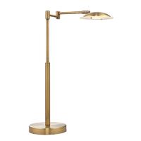 Endon 61146 Zurich Table Task Lamp in Antique Brass Finish