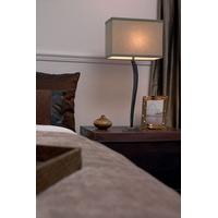 endon arinto chocolate metal table lamp with shade