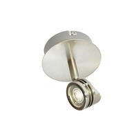 endon el 10114 led steel adjustable wall or ceiling spotlight