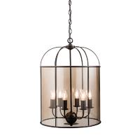 Endon 61020 Waterston Ceiling Pendant Light in Chocolate Finish
