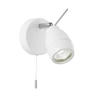 Endon EL-20093 Travis White Single Wall Spotlight IP44