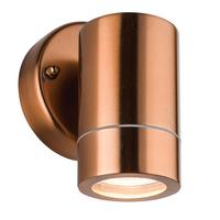 endon 55637 palin outdoor wall light in copper