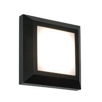 Endon 61218 Severus Square Outdoor Guide Wall Light in Black