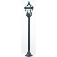 endon yg 3504 exterior lamp post in black