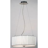 endon 1502 p 3 light silver string modern pendant light