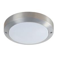 Endon YG-5003 Silver Low Energy Outside Light Fitting, IP44