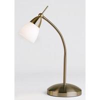 Endon 652-TLAN Touch Lamp In Antique Brass