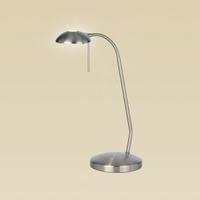 endon 656 tl sc touch lamp in satin chrome