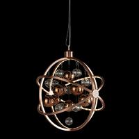 endon muni co muni led ceiling pendant light in copper finish