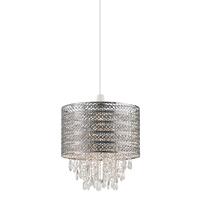 Endon NE-HAREWOOD-CH Harewood Non Electric Ceiling Pendant in Chrome Finish