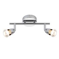 Endon 43278 Amalfi Polished Chrome Two Bar Spotlight