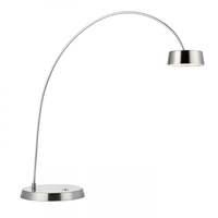Endon 70202 Finch Touch Task Table Lamp In Brushed Nickel And Frosted Acrylic