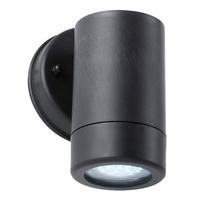 endon el 40053 polycarb single downlight wall bracket in black