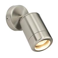 endon 14017 atlantis stainless steel spot wall light ip65