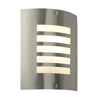 Endon ST031F Bianco Wall Light in Brushed Stainless Steel