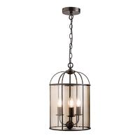 Endon 61019 Waterston Ceiling Pendant Light in Chocolate Finish