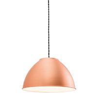 endon 61328 dench non electric ceiling pendant light in matt copper fi ...