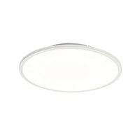 endon g9446105 ceres 350mm flush ceiling light in gloss white and opal ...