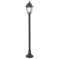 endon el 40044 enluce black rust proof outdoor lampost light ip44