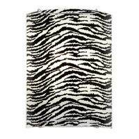 endon lamarr 1wb contemporary glass wall light with zebra print