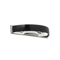 Endon COBURN-WBBL LED Modern Half Moon Black Wall Bracket