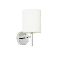 Endon BRIO-1WBCH 1 Light Wall Light in Polished Chrome Finish