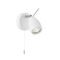 endon el 20093 1 light switched adjustable white bathroom spotlight