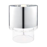 Endon 55722 Miko Glass and Chrome Table Lamp